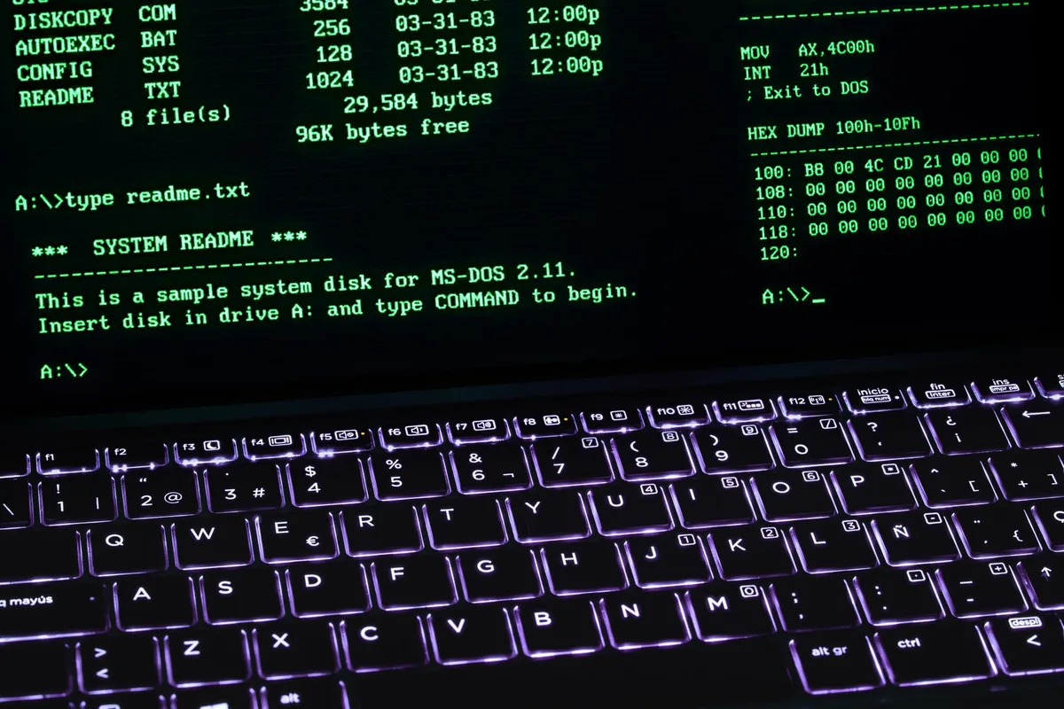 Fenêtre Exécuter de Windows ouverte avec un chemin de répertoire saisi